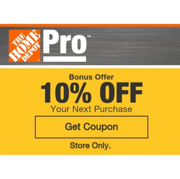 Home Depotโ10% off Coupon - IN-STORE ONLY (No HD Credit Card Required)โ๐๐ป๐๐๐ฎ๐ป๐ ๐๐ฒ๐น๐ถ๐๐ฒ๐ฟ๐