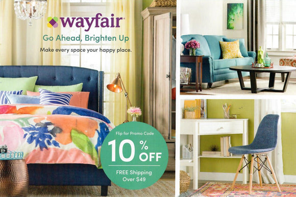 Wayfair 10% off Couponโ๐๐ป๐๐๐ฎ๐ป๐ ๐๐ฒ๐น๐ถ๐๐ฒ๐ฟ๐